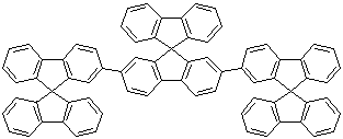 structure of CAS# 518997-91-6, 2,2'':7'',2''''-三联-9,9'-螺双[9H-芴]