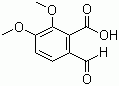structure of CAS# 519-05-1, 5,6-Dimethoxyphthalaldehydic acid
