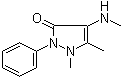 structure of CAS# 519-98-2, 4-(甲基氨基)安替比林