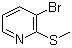 3-Bromo-2-(methylthio)pyridine molecular structure (CAS 51933-77-8)