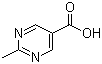 structure of CAS# 5194-32-1, 2-甲基-5-嘧啶甲酸