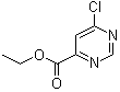 structure of CAS# 51940-63-7, Ethyl 6-chloropyrimidine-4-carboxylate