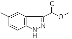 structure of CAS# 51941-85-6, 5-甲基-1H-吲唑-3-羧酸甲酯