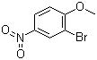 structure of CAS# 5197-28-4, 2-溴-4-硝基苯甲醚