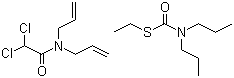 CAS # 51990-04-6, Eradicane E, 2,2-Dichloro-N,N-diallylacetamide S-ethyl dipropylthiocarbamate