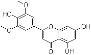 structure of CAS# 520-32-1, 苜蓿素