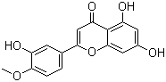 structure of CAS# 520-34-3, 香叶木素