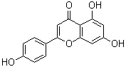 structure of CAS# 520-36-5, 芹菜素