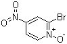 structure of CAS# 52092-43-0, 2-溴-4-硝基吡啶 N-氧化物