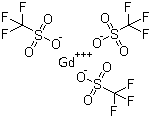 structure of CAS# 52093-29-5, 三氟甲磺酸钆(III)