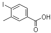 structure of CAS# 52107-87-6, 3-Methyl-4-iodobenzoic acid