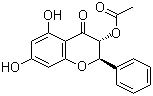 structure of CAS# 52117-69-8, 3-O-乙酰基短叶松素