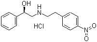 CAS 登录号：521284-21-9, (alphaR)-alpha-[[[2-(4-硝基苯基)乙基]氨基]甲基]苯甲醇盐酸盐