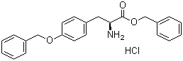 structure of CAS# 52142-01-5, O-Benzyl-L-tyrosine benzyl ester hydrochloride