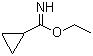 structure of CAS# 52186-76-2, Cyclopropanecarboximidic acid ethyl ester