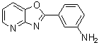 structure of CAS# 52333-90-1, 3-恶唑并[4,5-b]吡啶-2-基苯胺