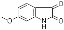 structure of CAS# 52351-75-4, 6-Methoxyisatin