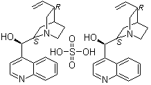 structure of CAS# 524-61-8, Cinchonidine sulfate