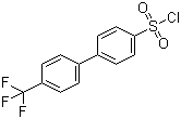 structure of CAS# 524046-23-9, 4'-三氟甲基联苯-4-磺酰氯