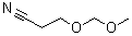 structure of CAS# 52406-33-4, 3-(Methoxymethoxy)propionitrile
