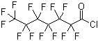 structure of CAS# 52447-22-0, 全氟庚酰氯