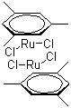structure of CAS# 52462-31-4, Tetrachlorobis(mesitylene)diruthenium