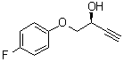 CAS # 524714-03-2, (2S)-1-(4-Fluorophenoxy)-3-butyn-2-ol