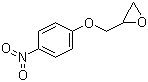 structure of CAS# 5255-75-4, 2-[(4-Nitrophenoxy)methyl]oxirane