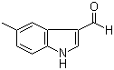 structure of CAS# 52562-50-2, 5-甲基-1H-吲哚-3-甲醛