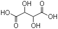 structure of CAS# 526-83-0, D(-)-Tartaric acid