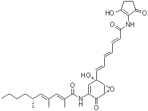 structure of CAS# 52665-74-4, 手霉素