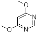 structure of CAS# 5270-94-0, 4,6-Dimethoxypyrimidine
