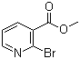 structure of CAS# 52718-95-3, 2-Bromo-3-pyridinecarboxylic acid methyl ester