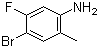 structure of CAS# 52723-82-7, 4-溴-5-氟-2-甲基苯胺