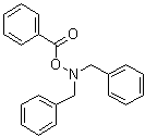 structure of CAS# 52742-32-2, N-(苯甲酰氧基)-N-(苯基甲基)苯甲胺