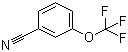 structure of CAS# 52771-22-9, 3-(Trifluoromethoxy)benzonitrile