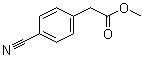 structure of CAS# 52798-01-3, 4-氰基苯乙酸甲酯