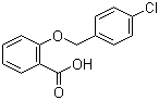 CAS # 52803-69-7, 2-[(4-Chlorophenyl)methoxy]benzoic acid, 2-(4-Chlorobenzyloxy)benzoic acid