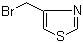 structure of CAS# 52829-53-5, 4-(Bromomethyl)-1,3-thiazole