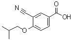 CAS 登录号：528607-60-5, 3-氰基-4-(2-甲基丙氧基)苯甲酸