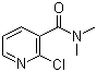 structure of CAS# 52943-21-2, 2-氯-N,N-二甲基烟酰胺