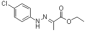 CAS 登录号：5296-86-6, 2-[(4-氯苯基)亚肼基]丙酸乙酯