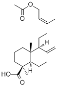CAS 登录号：52992-82-2, 乙酰基异柏烯酸