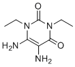 structure of CAS# 52998-22-8, 1,3-Diethyl-5,6-diaminouracil