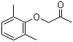 structure of CAS# 53012-41-2, 1-(2,6-Dimethylphenoxy)propan-2-one