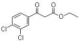 structure of CAS# 53090-43-0, 3-(3,4-二氯苯基)-3-氧代丙酸乙酯