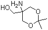 structure of CAS# 53104-32-8, 5-氨基-2,2-二甲基-1,3-二恶烷-5-甲醇