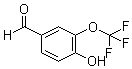 structure of CAS# 53104-95-3, 4-羟基-3-三氟甲氧基苯甲醛