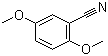 structure of CAS# 5312-97-0, 2,5-Dimethoxybenzonitrile