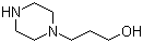 1-Piperazinepropanol molecular structure (CAS 5317-32-8)